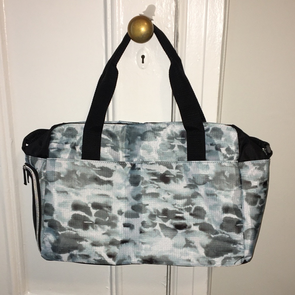 Blue Tie-Dye Duffel Bag
